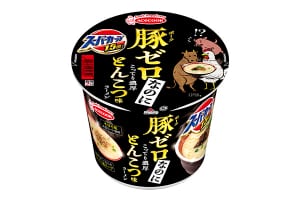 「スーパーカップ1.5倍　ポークゼロ　こってり濃厚とんこつ味ラーメン」