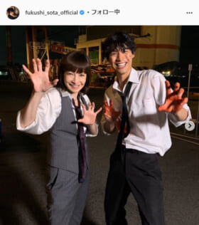 福士蒼汰公式Instagram（fukushi_sota_official）より