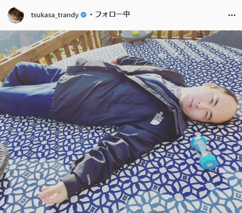 トレンディエンジェル・斎藤司公式Instagram（tsukasa_trandy）より