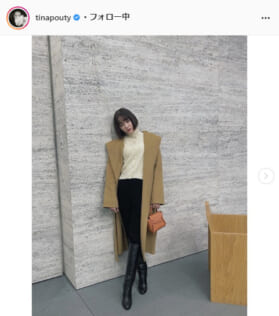 玉城ティナ公式Instagram（tinapouty）より