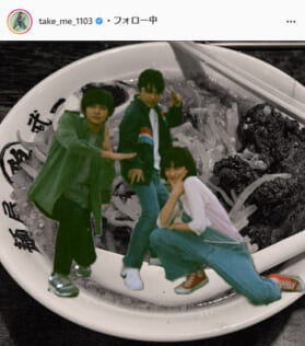 DISH//北村匠海公式Instagram（take_me_1103）より