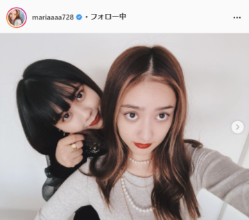 谷まりあ公式Instagram（mariaaaa728）より