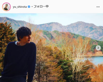 城田優公式Instagram（yu_shirota）より