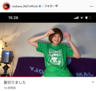 本田翼公式Instagram（tsubasa_0627official）より