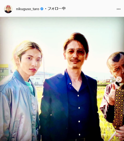 野性爆弾・くっきー！公式Instagram（nikuguso_taro）より