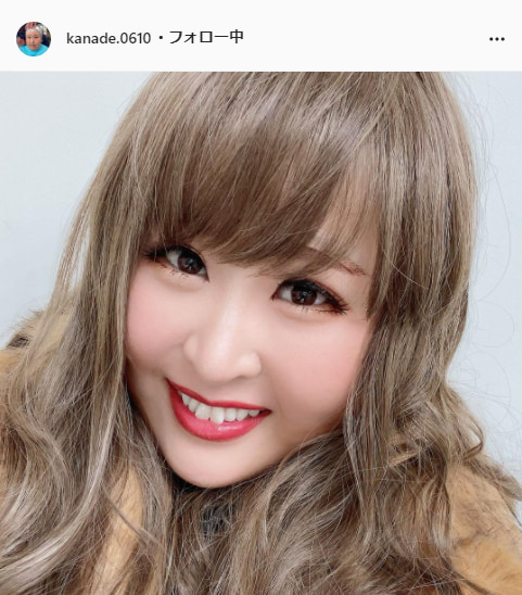 3時のヒロイン・かなで公式Instagram（kanade.0610）より