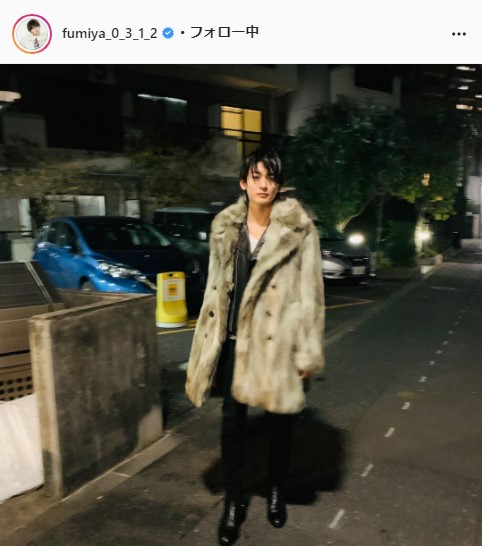 高橋文哉公式Instagram（fumiya_0_3_1_2）より