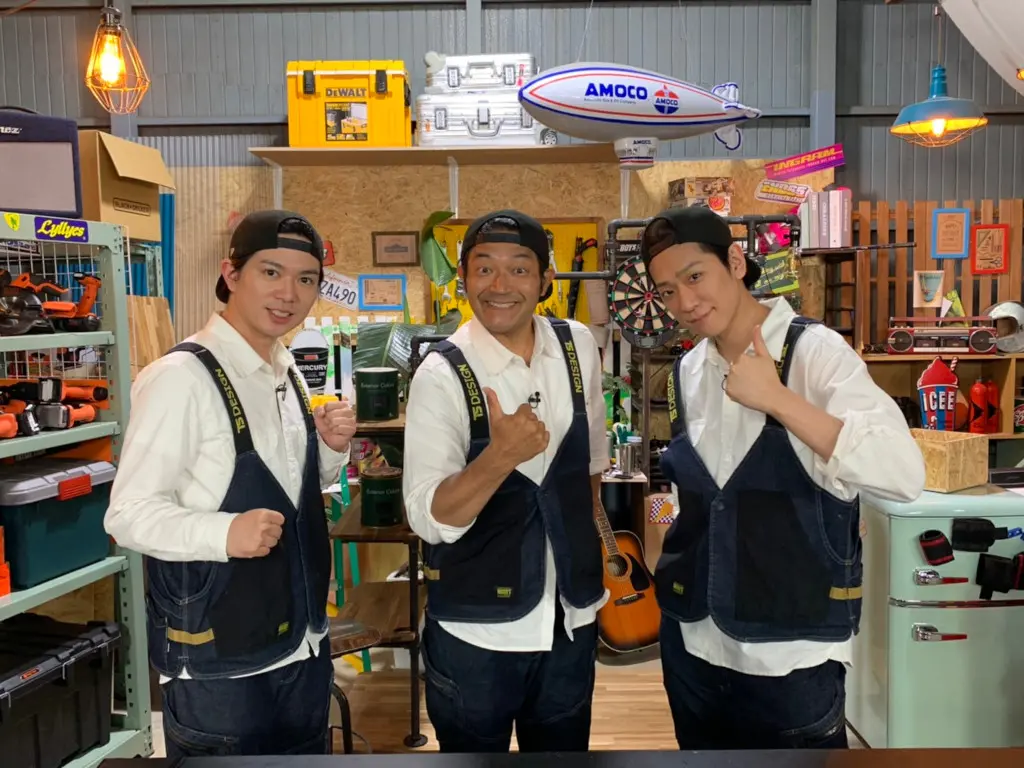 一流 Diyer 山口智充がnews小山慶一郎 加藤シゲアキとワンランク上のbbqコンロ作り Tv Life Web