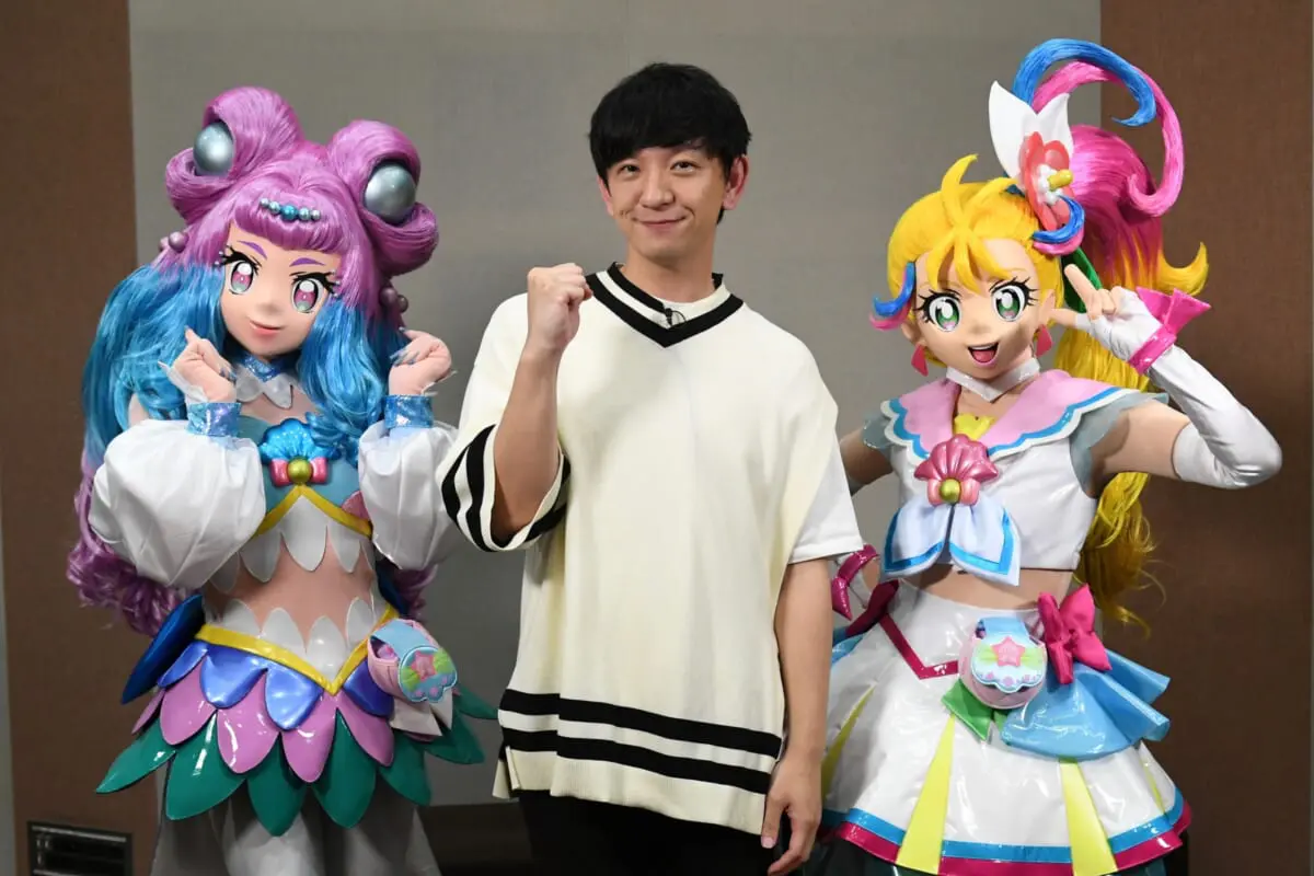 パンサー向井慧が トロピカル ジュ プリキュア に本人役で登場 こんな3人組で営業回りたい Tv Life Web