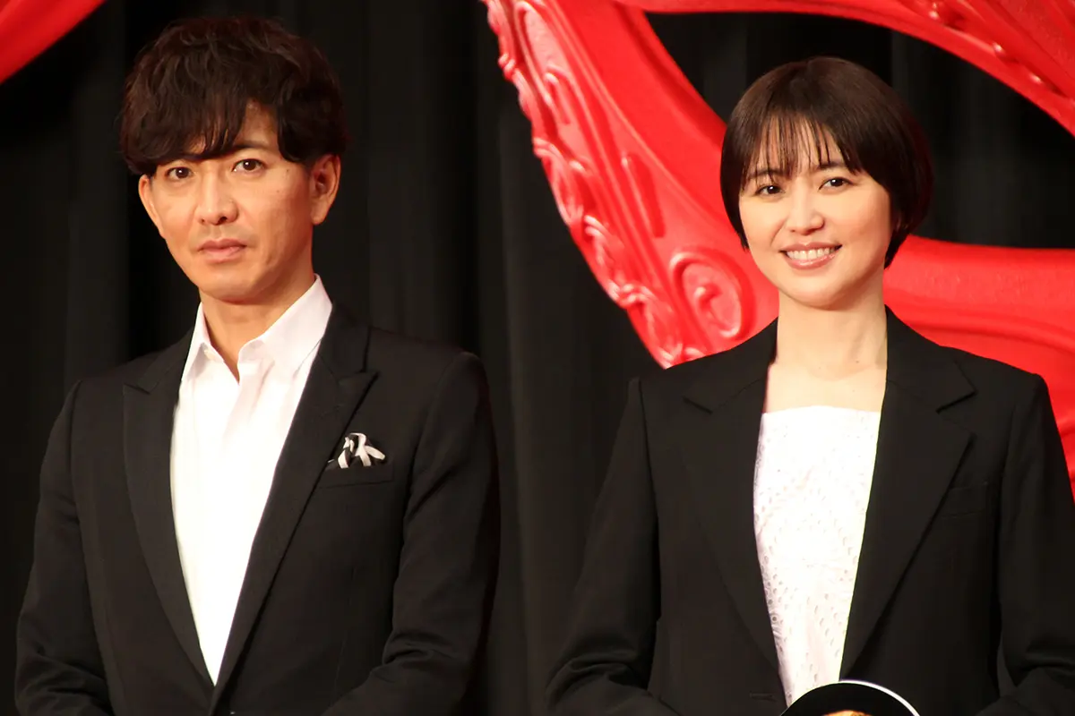 木村拓哉 長澤まさみ ゲームでも息ぴったりのバディぶり 映画 マスカレード ナイト 公開直前イベント Tv Life Web