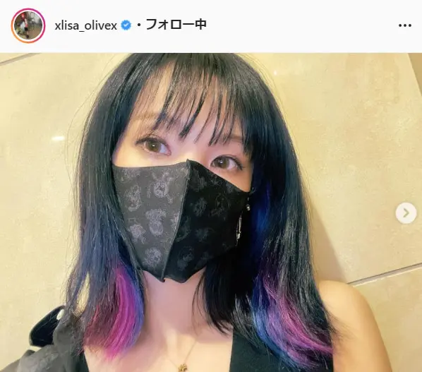 Lisaの暗めヘアカラーに とても似合っててかっこいい 久々で新鮮 Tv Life Web