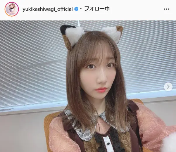 柏木由紀の猫耳自撮りにファン歓喜 猫のゆきりん可愛い かわいすぎて保護したい Tv Life Web