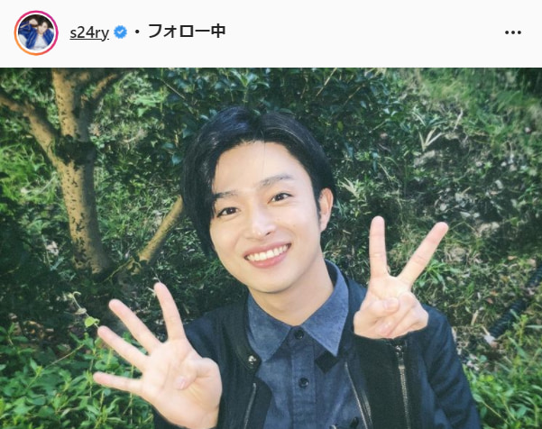 曽田陵介公式Instagram（s24ry）より