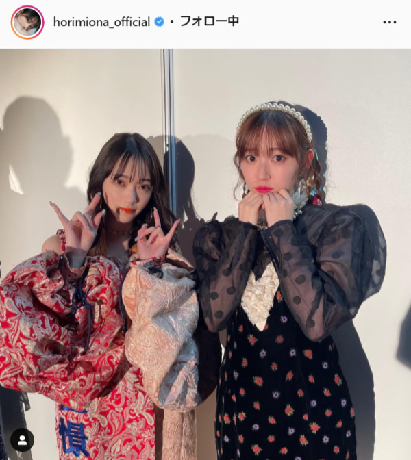 堀未央奈公式Instagram（horimiona_official）より