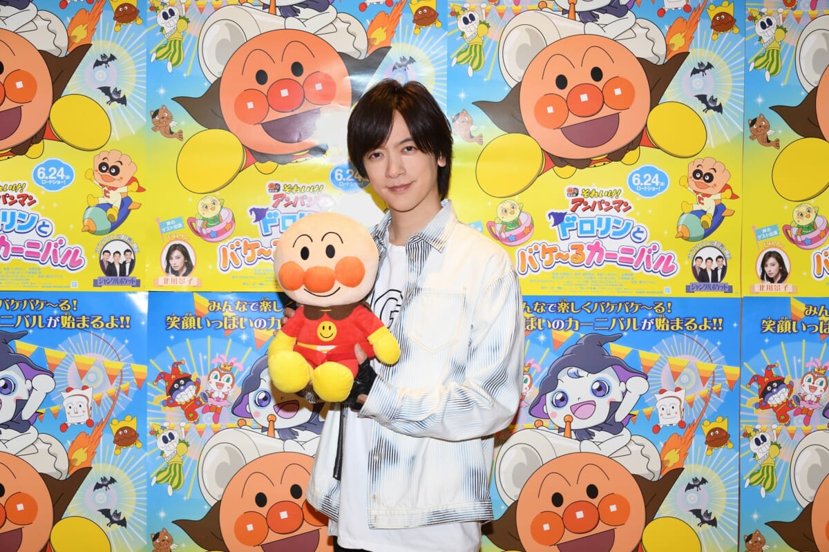 DAIGO、映画「アンパンマン」ゲスト声優で北川景子と“夫婦共演”「娘に