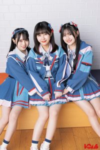 HKT48・石橋颯、竹本くるみ、田中美久「ボム1月号」