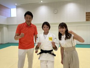 松岡修造、阿部詩選手、安藤萌々アナ