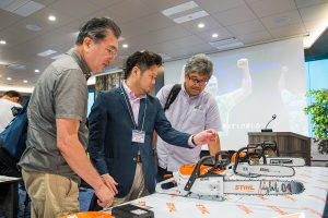 「STIHL」新製品発表会