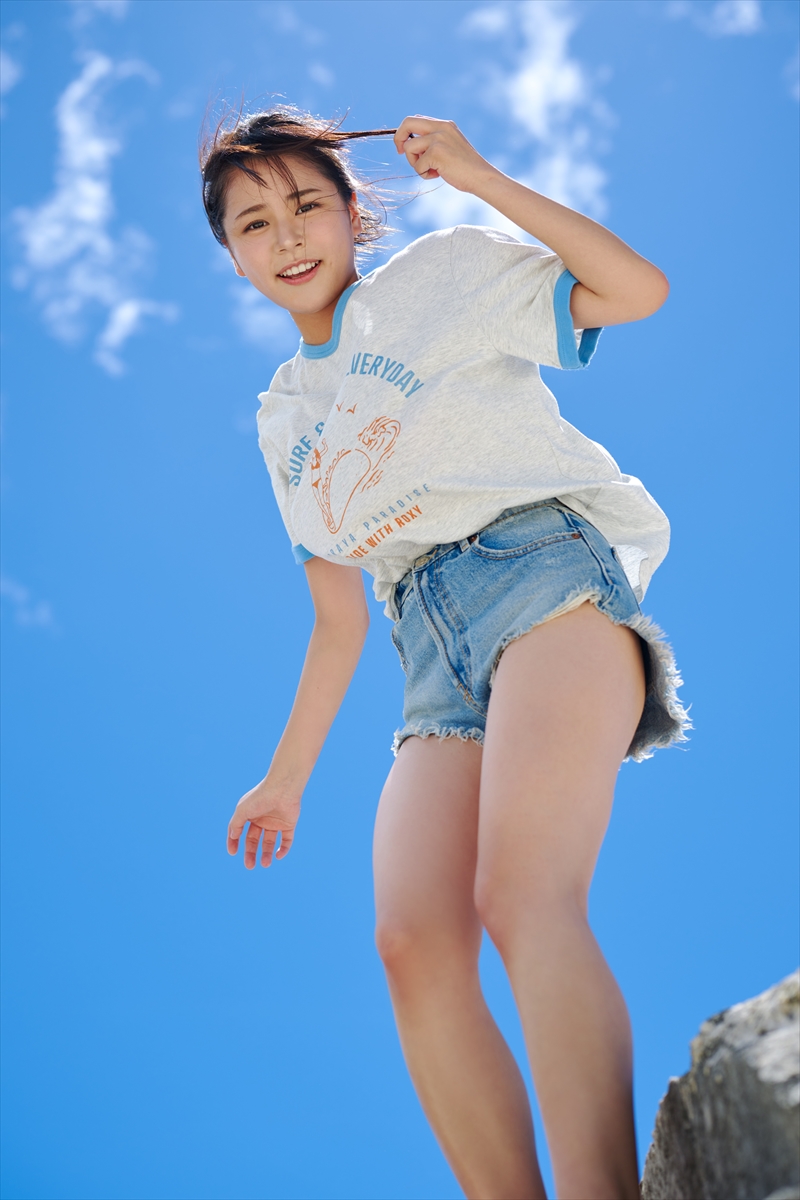 田野憂 1st写真集「えるかっぷ。」撮影：熊谷貫