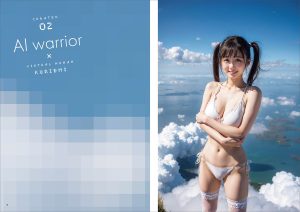 「バーチャル・ヒューマン くりえみ PHOTO BOOK」